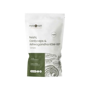 MycoNutri Organic Reishi Cordyceps KSM66 powder